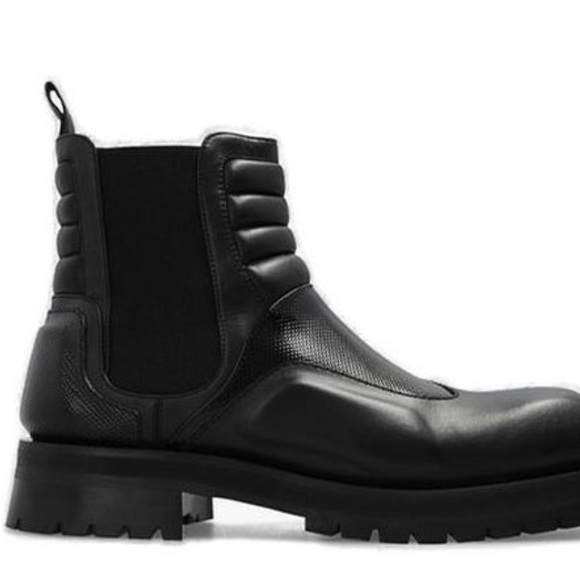 Balmain square toe paneled boot sz 42 - Picture 4 of 4